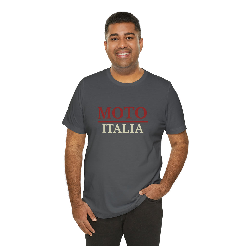 Moto Italia Bold Contrast STATEMENT Tee | Mauve
