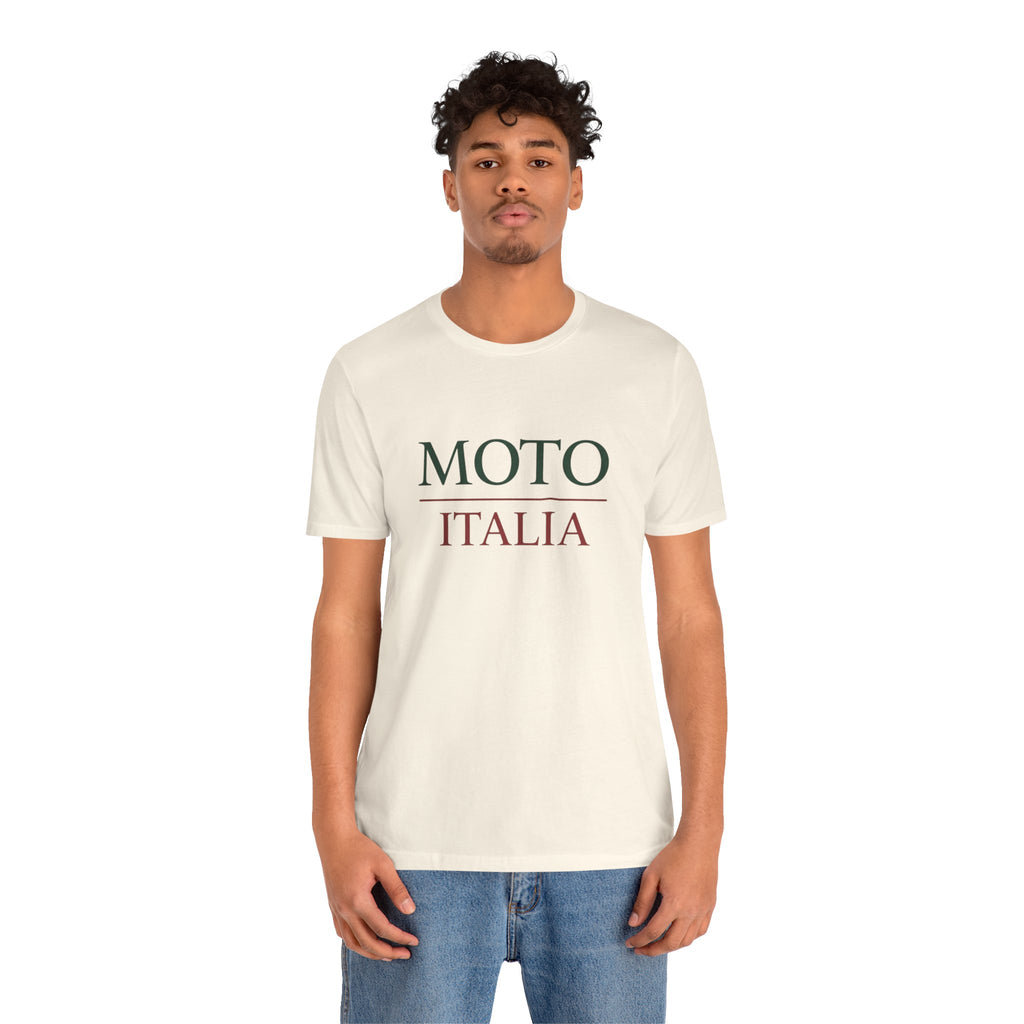Moto Italia Heritage Statement Tee | Cream