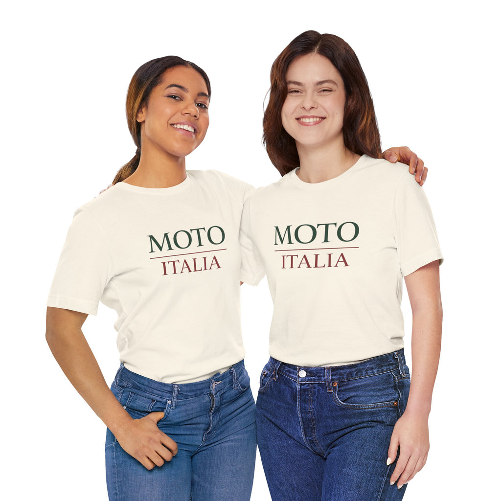 Moto Italia Heritage Statement Tee | Cream