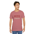 Moto Italia Bold Contrast STATEMENT Tee | Mauve