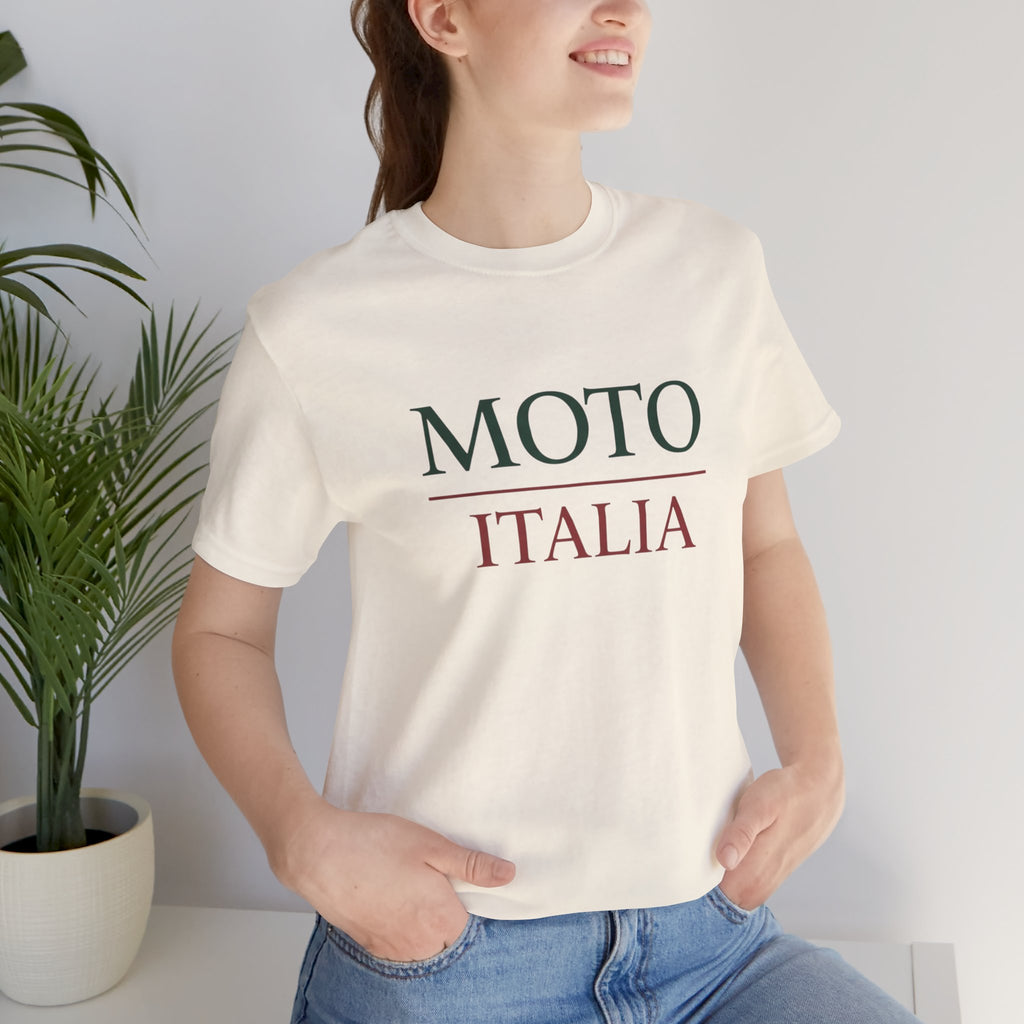 Moto Italia Heritage Statement Tee | Cream