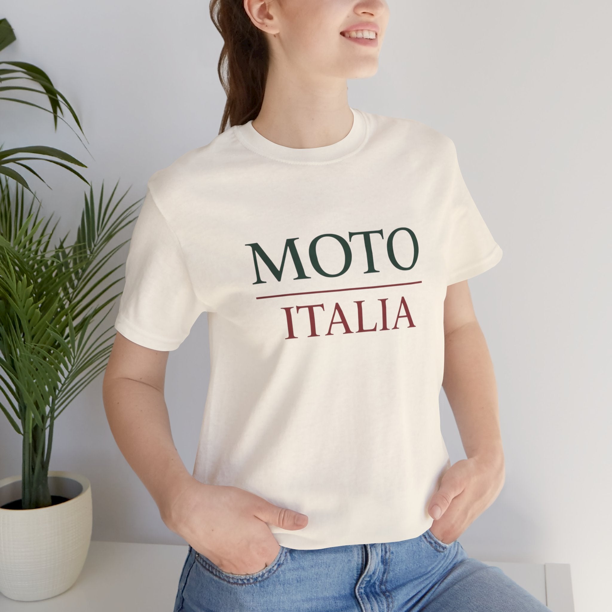 Moto Italia Heritage Statement Tee | Cream