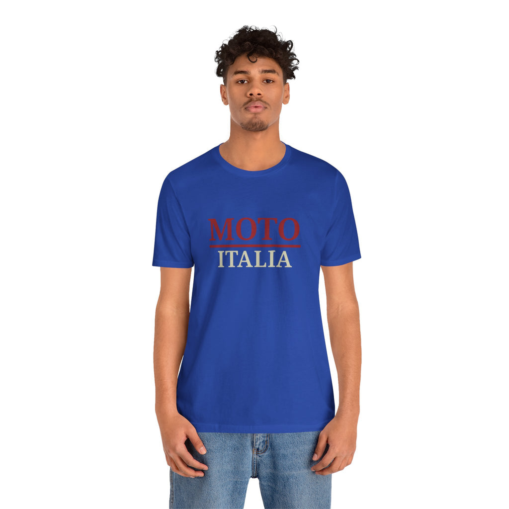Moto Italia Bold Contrast STATEMENT Tee | Mauve